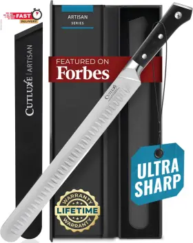 445036984932 CUTLUXE Brisket Knife Carving Slicing Meat Bbq