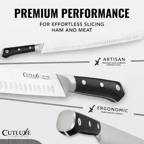 744110166293 CUTLUXE Slicing Carving Knife Brisket Razor Meat #2