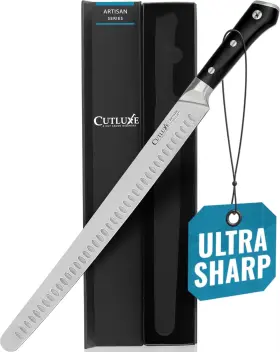744110166293 CUTLUXE Slicing Carving Knife Brisket Razor Meat