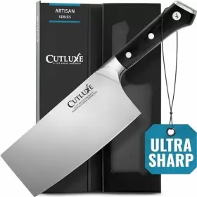 855532008099 CUTLUXE Cleaver Knife Meat Butcher Cutting Germ