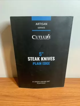 855532008105 CUTLUXE Steak Knives Straight Edge Knife Set #2