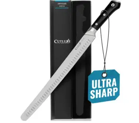 855532008570 CUTLUXE Slicing Carving Knife Brisket Razor