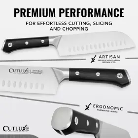855532008624 CUTLUXE Chef Knife Set Razor Sharp Ger #3