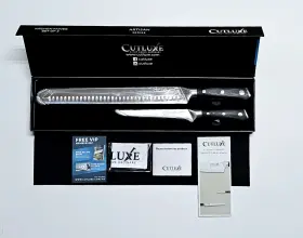 855532008631 CUTLUXE Bbq Carving Knife Set Brisket Slicing #2