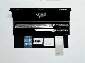 855532008631 CUTLUXE Bbq Carving Knife Set Brisket Slicing