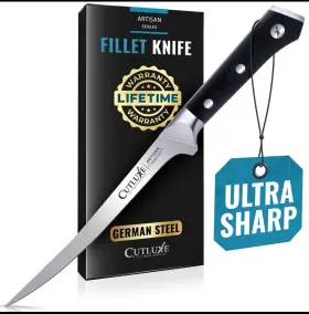855532008730 CUTLUXE Fillet Knife Fish Meat Filleting