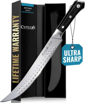 ART-SCI-10-1 CUTLUXE Butcher Knife Cimeter Breaking Razor