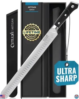 B07VLW8677 CUTLUXE Slicing Carving Knife Razor Sharp Steel