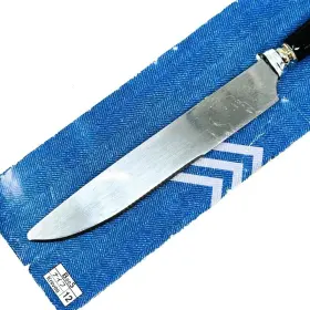 549131582512 DAISO Dessert Knife Steel Blade Ceramic Handle #3
