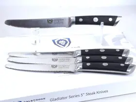640671441933 DALSTRONG Gladiator Serrated Steak Knives Set