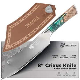 820568001598 DALSTRONG Chef Cleaver Hybrid Knife Valhalla
