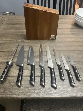 820568003639 DALSTRONG Knife Set Block Gladiator High Carbon