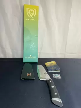 B01BVLIPZI DALSTRONG Gladiator Carbon Steel Santoku Knife