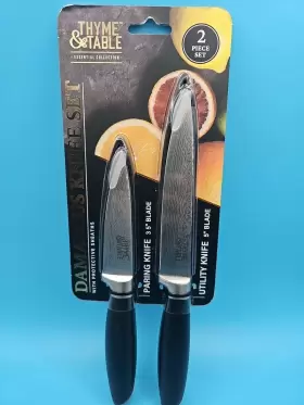 196557005602 DAMASCUS Thyme Table Knife Set Steel