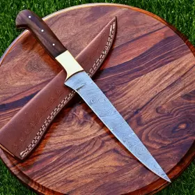 2774 DAMASCUS Fillet Knife Chef Kitchen Cutlery Forged Blade