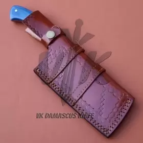 5512 DAMASCUS Kitchen Knife Chef Meat Cleaver Butcher #3