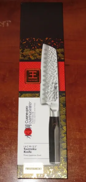 1034428 DAMASHIRO EMPEROR 5.5 SANTOKU KNIFE Magnetic