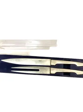 732316402765 DANSK Master Studio Carving Set Forged Bolster #3