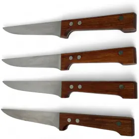 11134NA DANSK INTERNATIONAL LTD Steak Knife Set Teak Handles #2