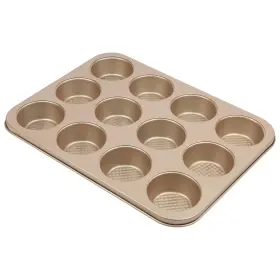 HM-K-1019 DAVID BURKE Muffin Pan Carbon Steel Pfte Pfoa Oven