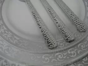 3838 DECORLINE Hammered Stunning Forks Set #2