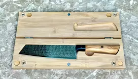 850032430302 DEDFISH Steel Blade Chefs Cooking Kitchen Knife