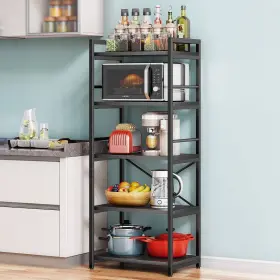 B09TR3HXBL DENKEE Bakers Rack Kitchen Storage Microwave Stand
