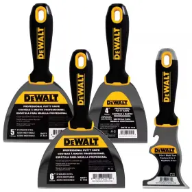 711181463101 DEWALT Steel Joint Knife Set Grip Handles