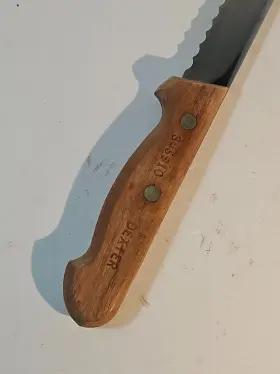S46910 DEXTER-RUSSELL Bread Knife Steel Serrated Wood Handle #3