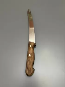 S47G10 DEXTER-RUSSELL Knife Scalloped Bread Wood Handle #2