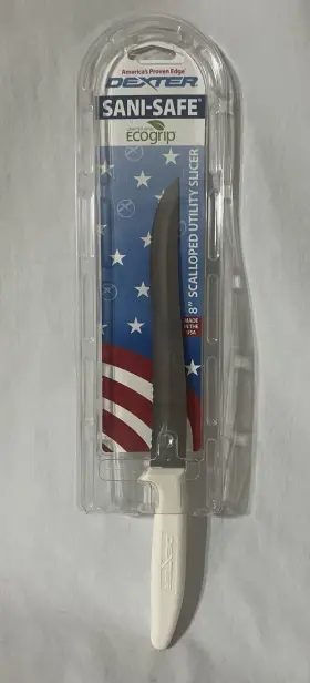 S158SC-PCP DEXTER RUSSELL Sani Safe Scalloped Utility Knife