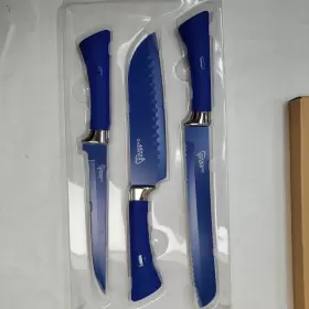 856770005857 DIAMOND SHARP Box Chef Knife Tv Set Serrated #3