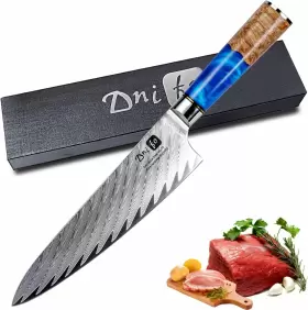 SH-00 DNIFO Chef Knife Damascus Steel Sharp Kitchen Knives