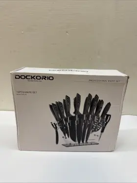 DCK-19 DOCKORIO High Carbon Steel Kitchen Knife Set