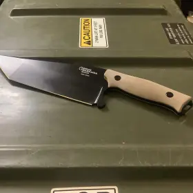 101853 DOUG MARCAIDA Grande Fratello Cleaver Knife Steel