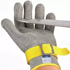 712971376434 DOWELLIFE Level Glove Food Steel Mesh