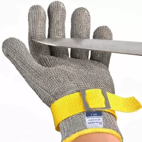 712971376458 DOWELLIFE Level Glove Food Steel Mesh
