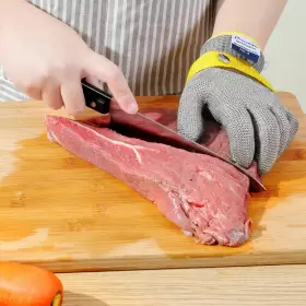 744985713707 DOWELLIFE Level Glove Food Steel #3