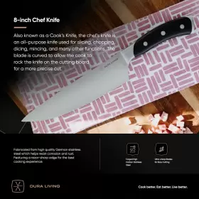 842491173258 DURA LIVING Chef Knife Cooks Kitchen High #2