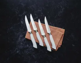 842491179861 DURA LIVING Ecocut Set Steak Knives High Carbon #3