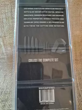 12-1590 DWELL SIX BASQUE Knife Set Paring Utility
