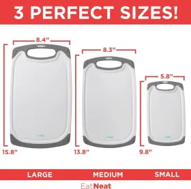 SN211005 EATNEAT Set Cutting Boards Knife Steel Santoku #3