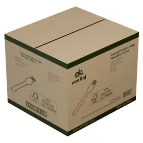 744759075628 ECO RAJ Compostable Wooden Fork