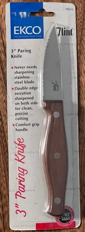 070950152104 EKCO Nos Flint Boning Paring Serrated Knives #2
