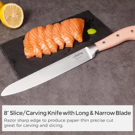 5PCS ELIHOME Kitchen Knife Set Steel Ultra Sharp #3
