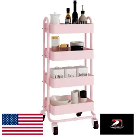 B0D8VZSYCV ELITEHOUSE Pink Rolling Handle Multifunction