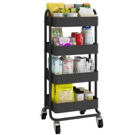 B0D91BX8V9 ELITEHOUSE Rolling Handle Kitchen Storage Utility