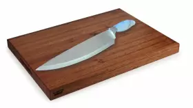 687929330601 ELLE D COR Kitchen Knife Set Block Marble #2
