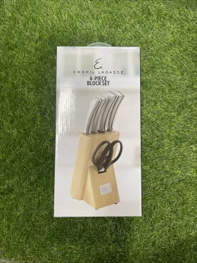 752760312496 Emeril Block Set Cutlery Knives Kitchen Dinning