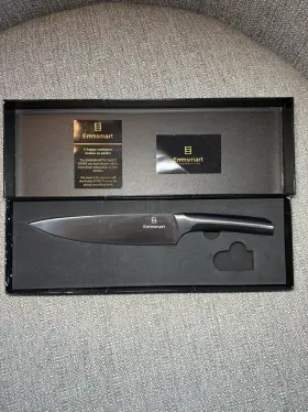 X001KPSR19 EMMSMART Ultra Sharp Forged Chefs Knife High